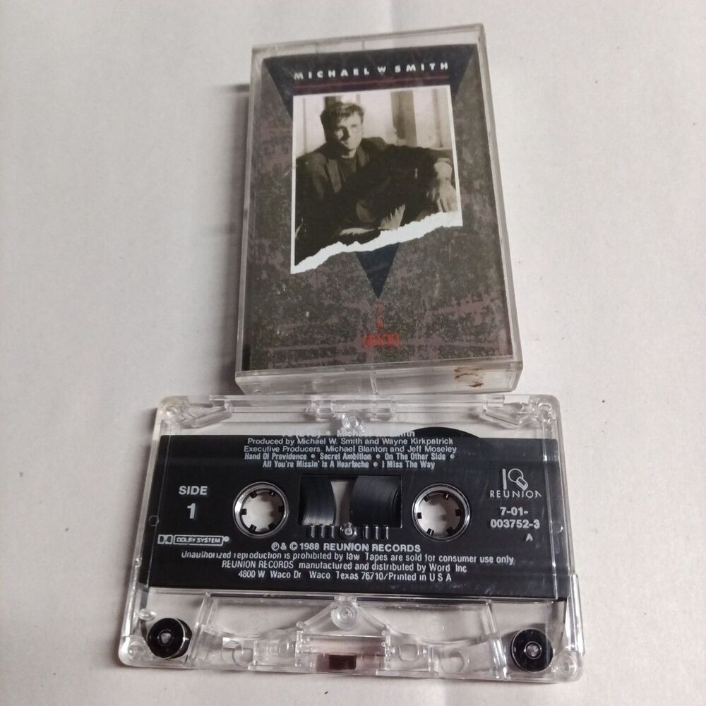 Vintage Michael W Smith Cassette I 2 (Eye) 1988 Christian Pop Rock Music